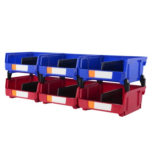 Hanging stackable storage bin - stackable,